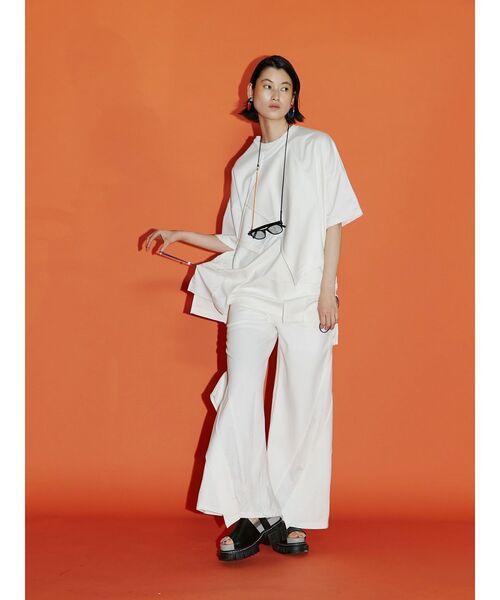 UN3D.（アンスリード）の「ターンオーバーカットTシャツ（Tシャツ