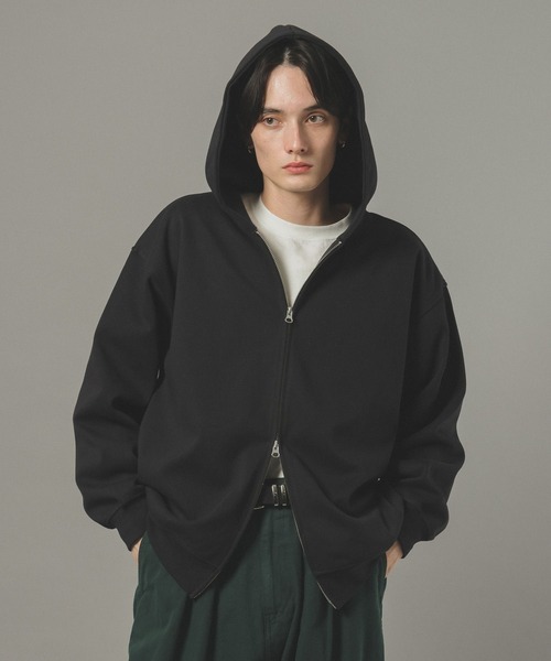 セール】ボンディングジップパーカー【セットアップ対応】（パーカー