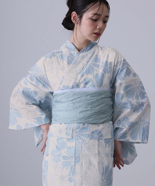 セパレート 二部式 】二部式浴衣 1人で着られる セパレート 洗える 綿
