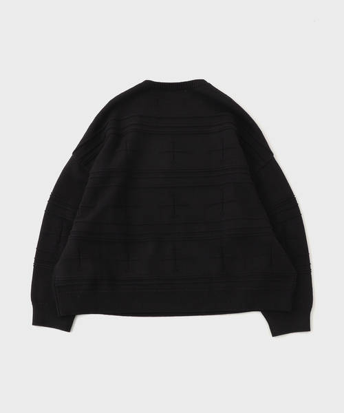 セール】DAIRIKU / ダイリク Docking Lettered Knit（ニット/セーター