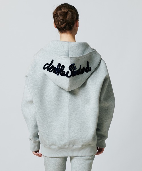 ダンボールロゴジップフーディー(WEB限定)（パーカー）｜DOUBLE