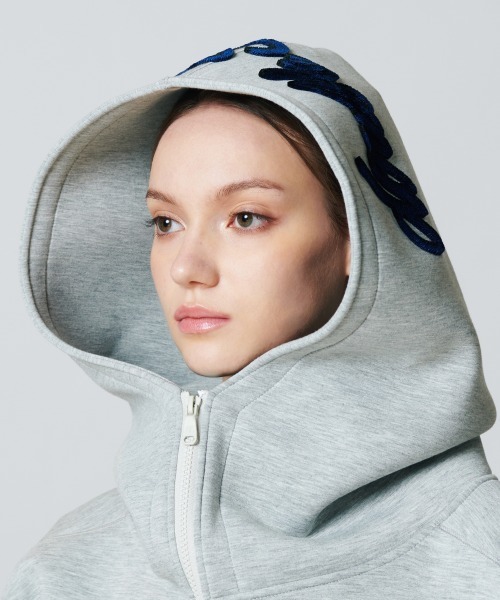 ダンボールロゴジップフーディー(WEB限定)（パーカー）｜DOUBLE