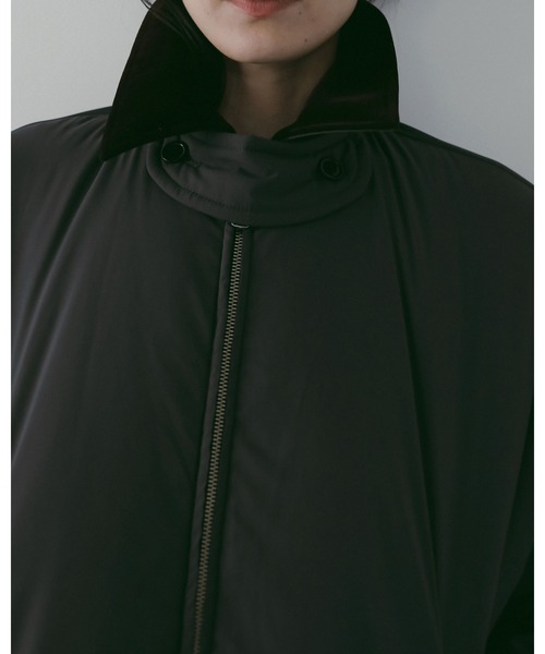 Velour Collar Blouzon（ブルゾン）｜anuke（アンヌーク）の