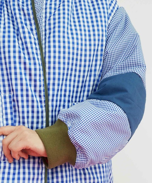 FRAPBOIS（フラボア）の「ギンガムリバー ブルゾンコート（ブルゾン