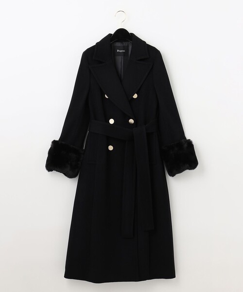 Diagram（ダイアグラム）の「ビーバーウールロングコート（ノーカラー