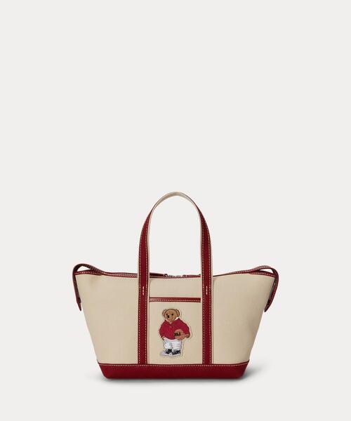 Polo ベア キャンバス ミニ ショッパー トート（トートバッグ）｜POLO