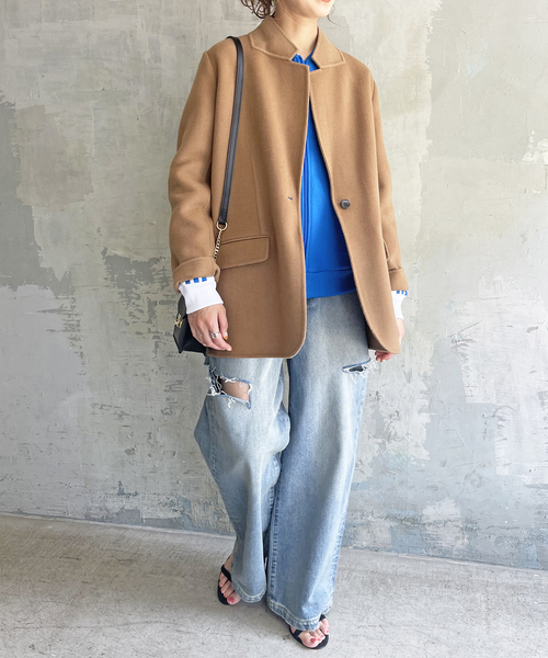 Spick & Span（スピックアンドスパン）の「S120ロングジャケット