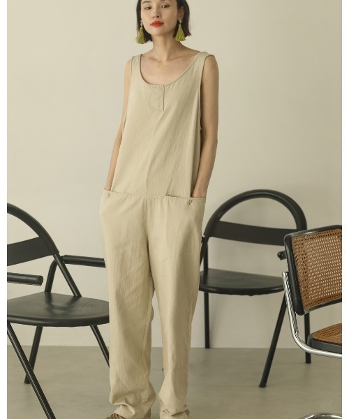 TODAYFUL（トゥデイフル）の「コットンポケットコンビネゾン（つなぎ