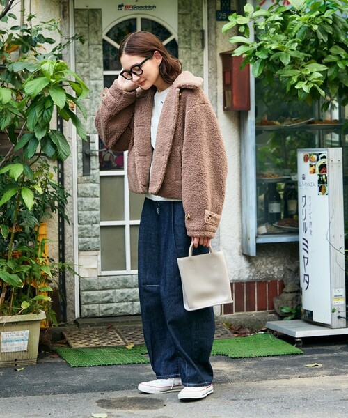 セール】ボアショートジャケット（その他アウター）｜FREAK'S STORE