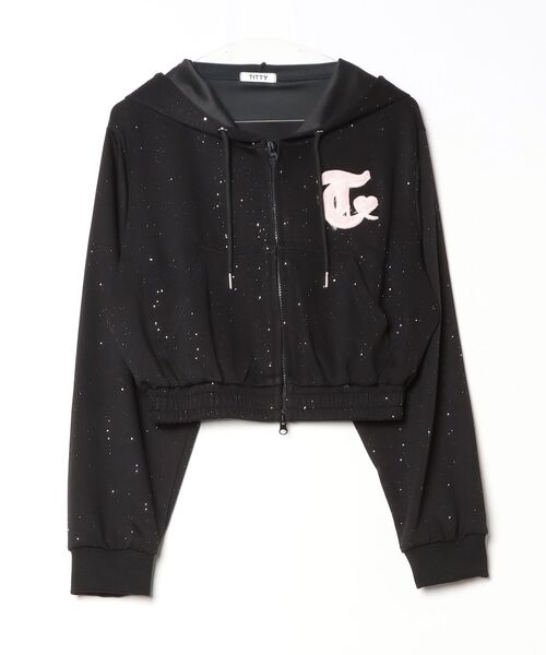 ファーロゴラメスウェットパーカー（パーカー）｜TITTY&CO.（ティ