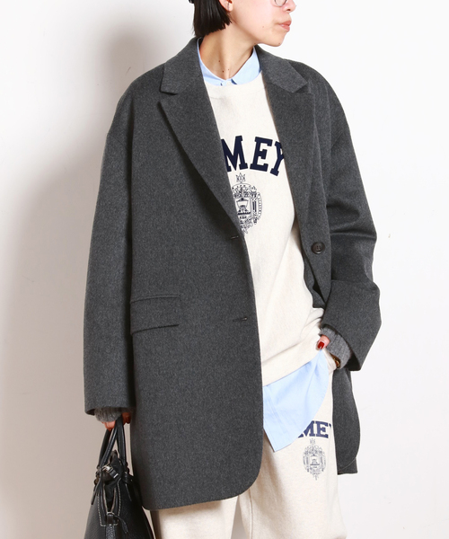 オーバーサイズジャケットコート（その他アウター）｜AP STUDIO