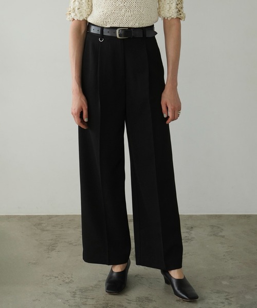 2WAY TUCK STRAIGHT PANTS（その他パンツ）｜CLANE（クラネ）の