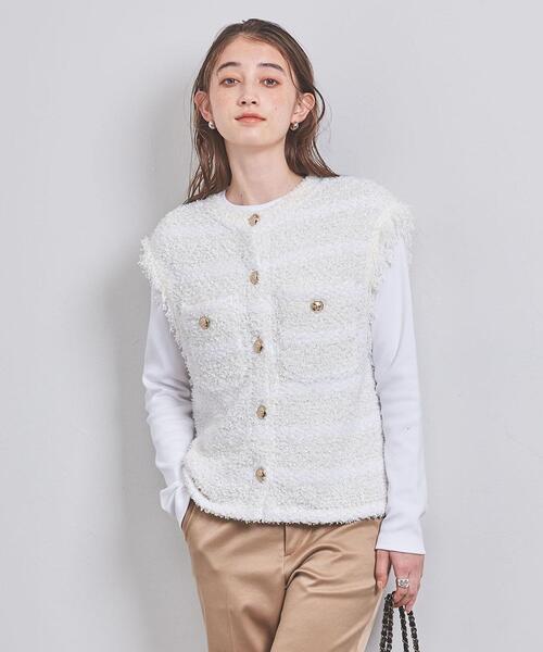 UNITED ARROWS（ユナイテッドアローズ）の「ボーダー ミックスツイード