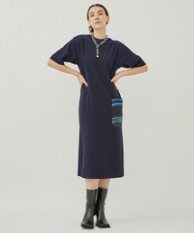 TOGA PULLA（トーガ プルラ）の「ベロアジャージードレス（ワンピース