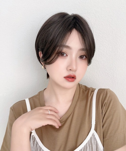マッシュハンサムショート 」 ウィッグ ショート ボブ レディース フル
