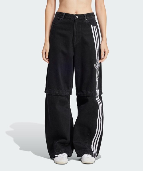 adidas（アディダス）の「アディブレイク デニム 2-In-1 パンツ