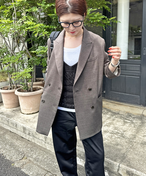 Spick & Span（スピックアンドスパン）の「ダブルクロスピークドラペル