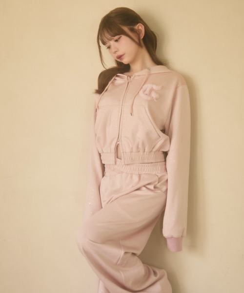 セール】ラメクロススウェットパンツ（スウェットパンツ）｜TITTY&CO