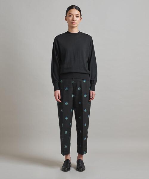 LOEFF（ロエフ）の「＜LOEFF（ロエフ）＞アザミ ジャカード クロップド