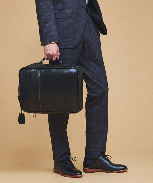 SEEKER（シーカー）の「【SEEKER別注 】3WAY スクエア レザー バッグ