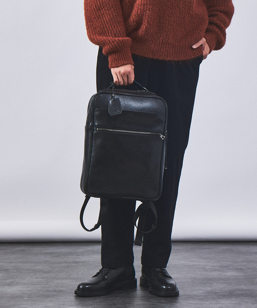 SEEKER（シーカー）の「【SEEKER別注 】3WAY スクエア レザー バッグ