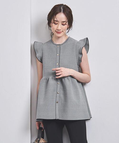 UNITED ARROWS（ユナイテッドアローズ）の「ペプラム フリルスリーブ