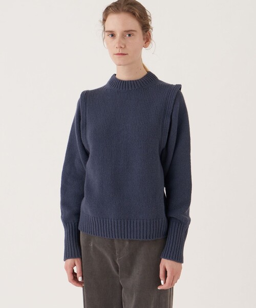 GALERIE VIE（ギャルリー ヴィー）の「ファインウール レイヤードプル