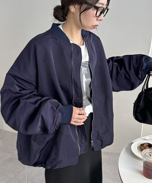 新色追加!/ユニセックス】ライトメモリーボンバーブルゾン≪WEB限定