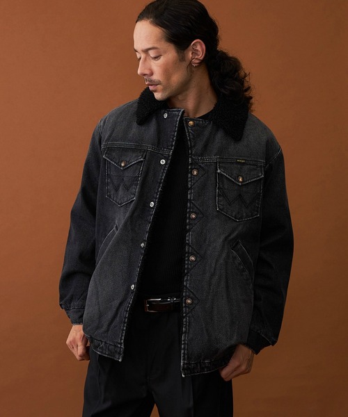 Wrangler（ラングラー）の「Wrangler/ラングラー デニム ボアランチ