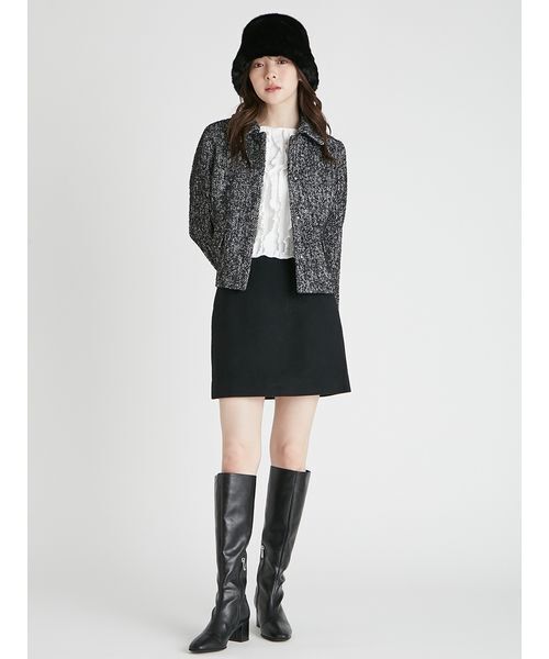 セール】ステンカラーショートジャケット（ブルゾン）｜CELFORD（セル