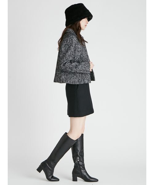 セール】ステンカラーショートジャケット（ブルゾン）｜CELFORD（セル