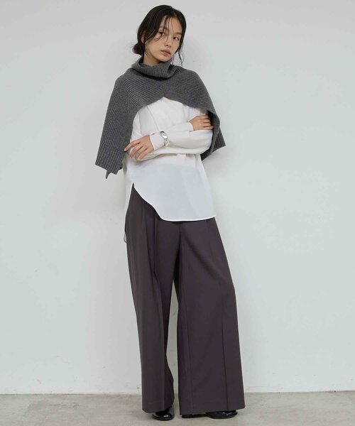 ラウンドブラウスTee（シャツ/ブラウス）｜GALLARDAGALANTE（ガリャル