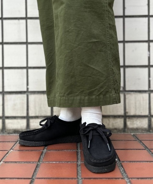 CLARKS クラークス Wallabee. ワラビー 261555224 Black Suede（ブーツ