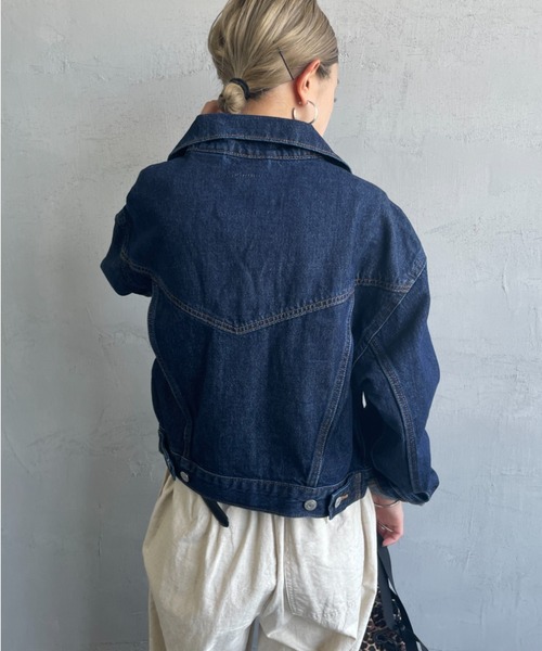 LEVI'S/リーバイス] SHRUNKEN 90'S ショート丈トラッカーデニム