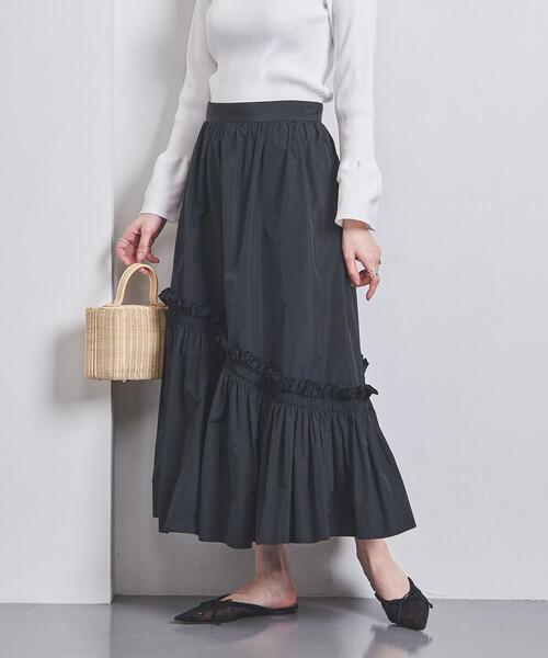 UNITED ARROWS（ユナイテッドアローズ）の「P タフタ レディ スカート