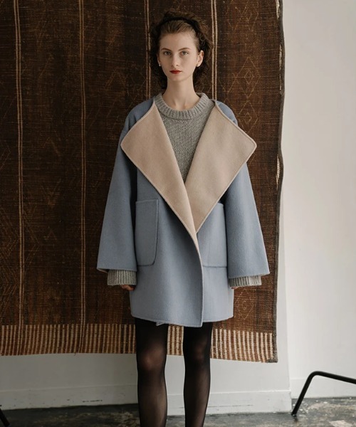 WILLFULLY（ウィルフリー）の「no collar tailoring reversible medium