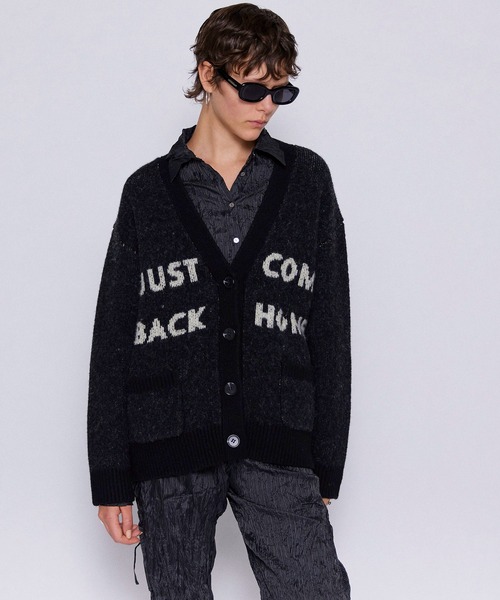 MAISON SPECIAL（メゾンスペシャル）の「Logo Jacquard Knit Cardigan