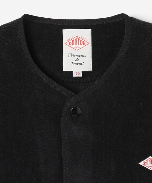 DANTON（ダントン）の「DANTON | フリース カラーレスベスト WOMEN