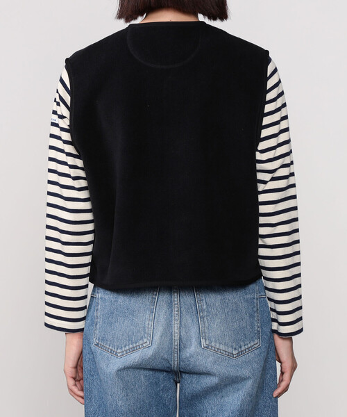 DANTON（ダントン）の「DANTON | フリース カラーレスベスト WOMEN