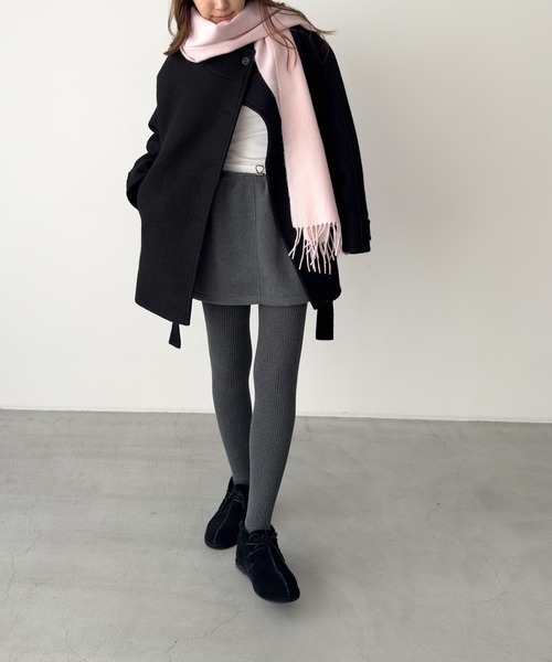 CANAL JEAN（キャナルジーン）の「El mar フリースミニスカート