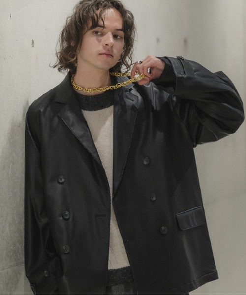 CASPER JOHN（キャスパージョン）の「Layered tailored jacket