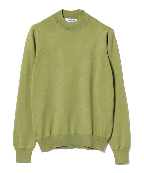 ビームスの百名品】GRAN SASSO / 12ゲージ モックネック ニット