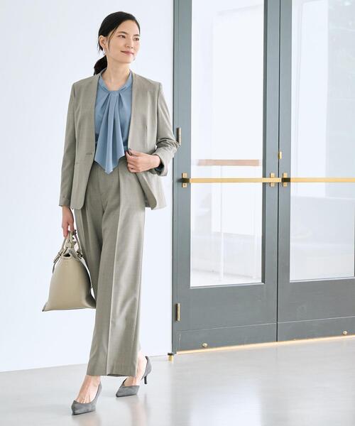 グリーンレーベル リラクシング/パンツスーツ セットアップ ライト