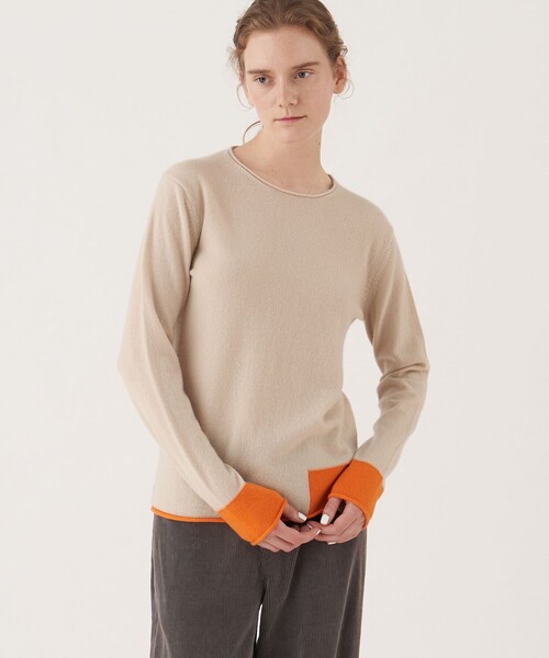 GALERIE VIE（ギャルリー ヴィー）の「スコットランドカシミヤ クルー