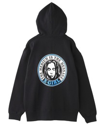 X-girl（エックスガール）の「X-girl × HYSTERIC GLAMOUR PATCH HOODIE
