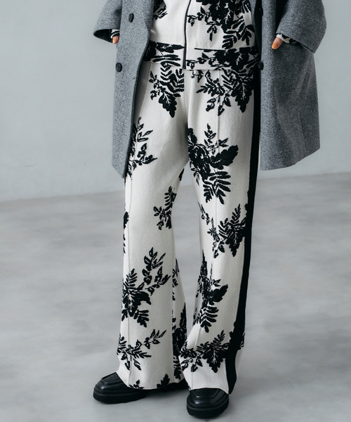 セール】【TOLIGHT×JOURNALSTANDARD】フラワージャガードパンツ