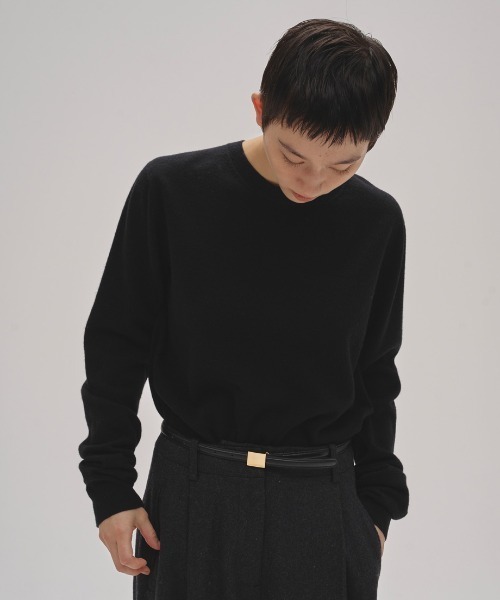 セール】Wool Cashmere Seamless Knit（ニット/セーター）｜TODAYFUL