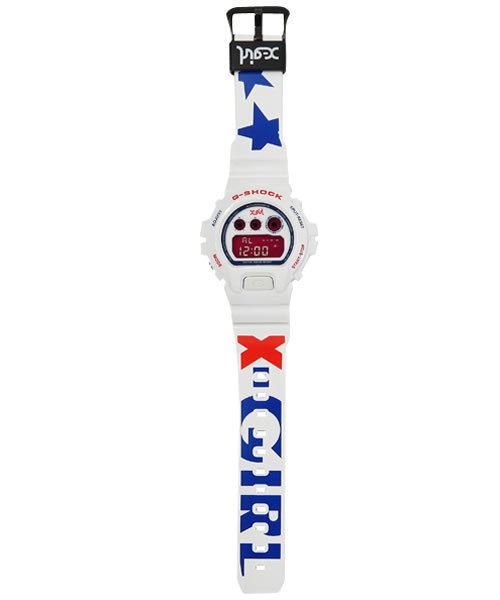 X-girl（エックスガール）の「X-girl×G-SHOCK DW 6900（アナログ腕時計