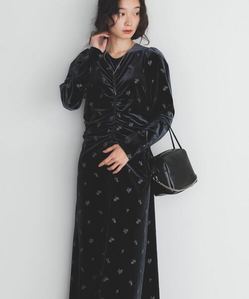 ベロアシャーリングドレス（ワンピース）｜KBF（ケイビーエフ）の