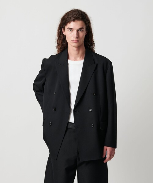 TW ツイル ダブル ジャケット -セットアップ対応-（テーラード